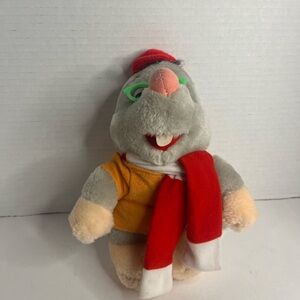 Vintage 1993 Beta Toys Plush Edgar the Mole 9” Once Upon a Forest Movie 1993